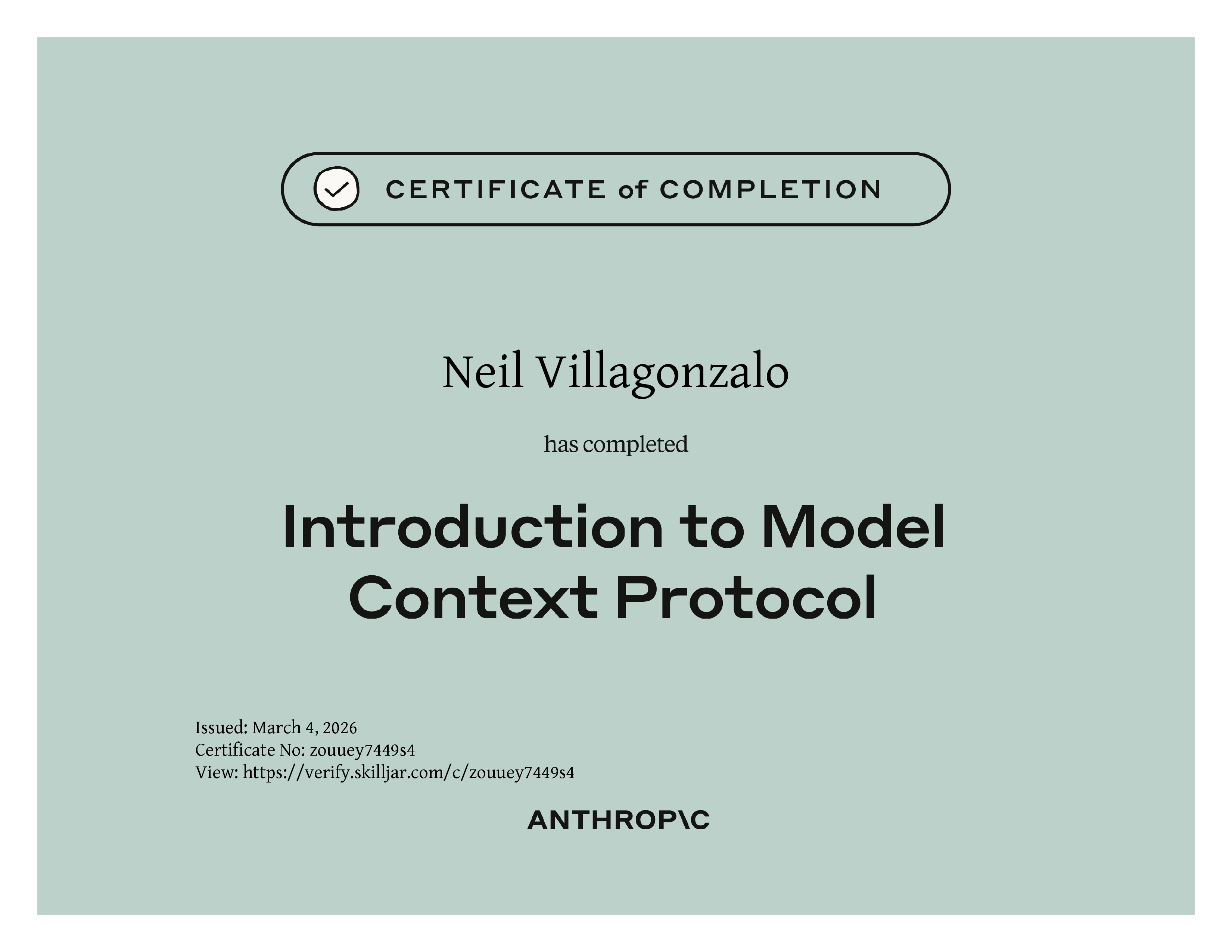 Intro to Model Context Protocol Certification